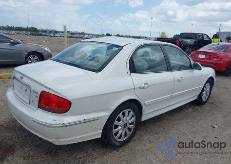 2004 Hyundai Sonata Gls/Lx from USA, damaged, VIN KMHWF35H14A996574